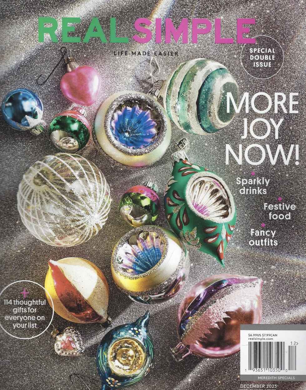 As Seen in Real Simple