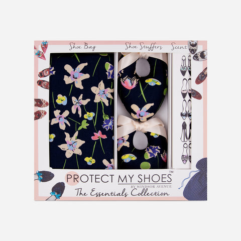 Midnight Bloom Shoe Care Set
