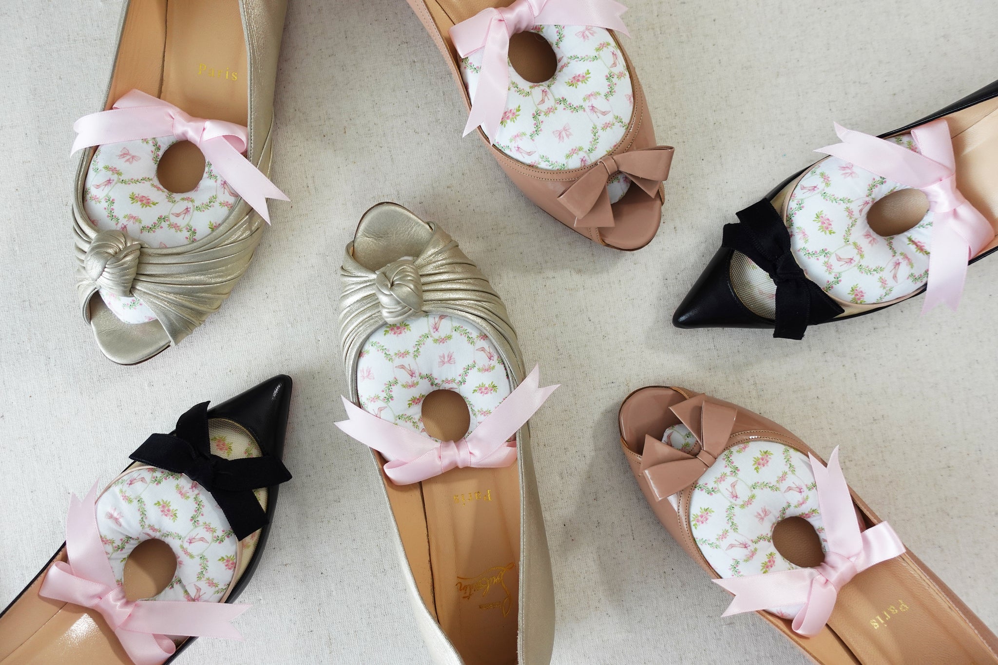 Romantic Rose Shoe Stuffers by Joanna Baker