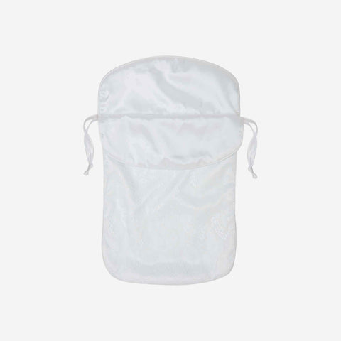 Classic White Lace Shoe Bag - Set of 2