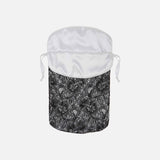 Sophisticated Black Lace Shoe Bag