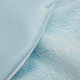Sweet Blue Lace Shoe Bag