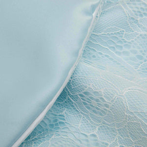 Sweet Blue Lace Shoe Bag