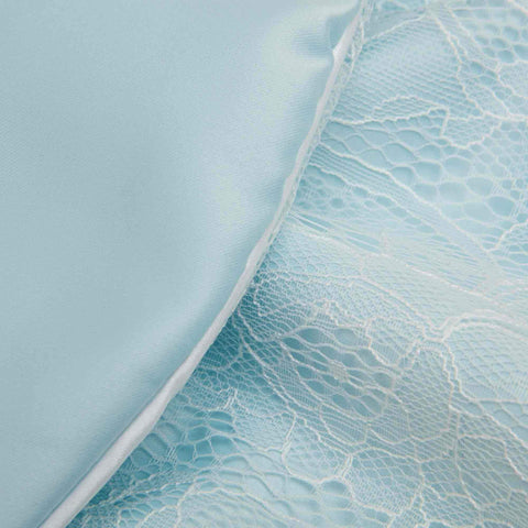 Sweet Blue Lace Shoe Bag
