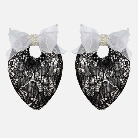 Sophisticated Black Lace Shoe Stuffers