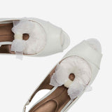 Classic White Lace Shoe Stuffers