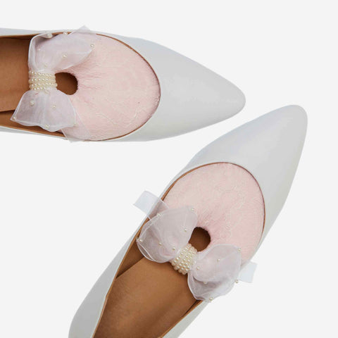 Romantic Pink Lace Shoe Stuffers