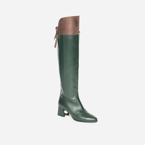 Brown Suede Tall Boot Shapers
